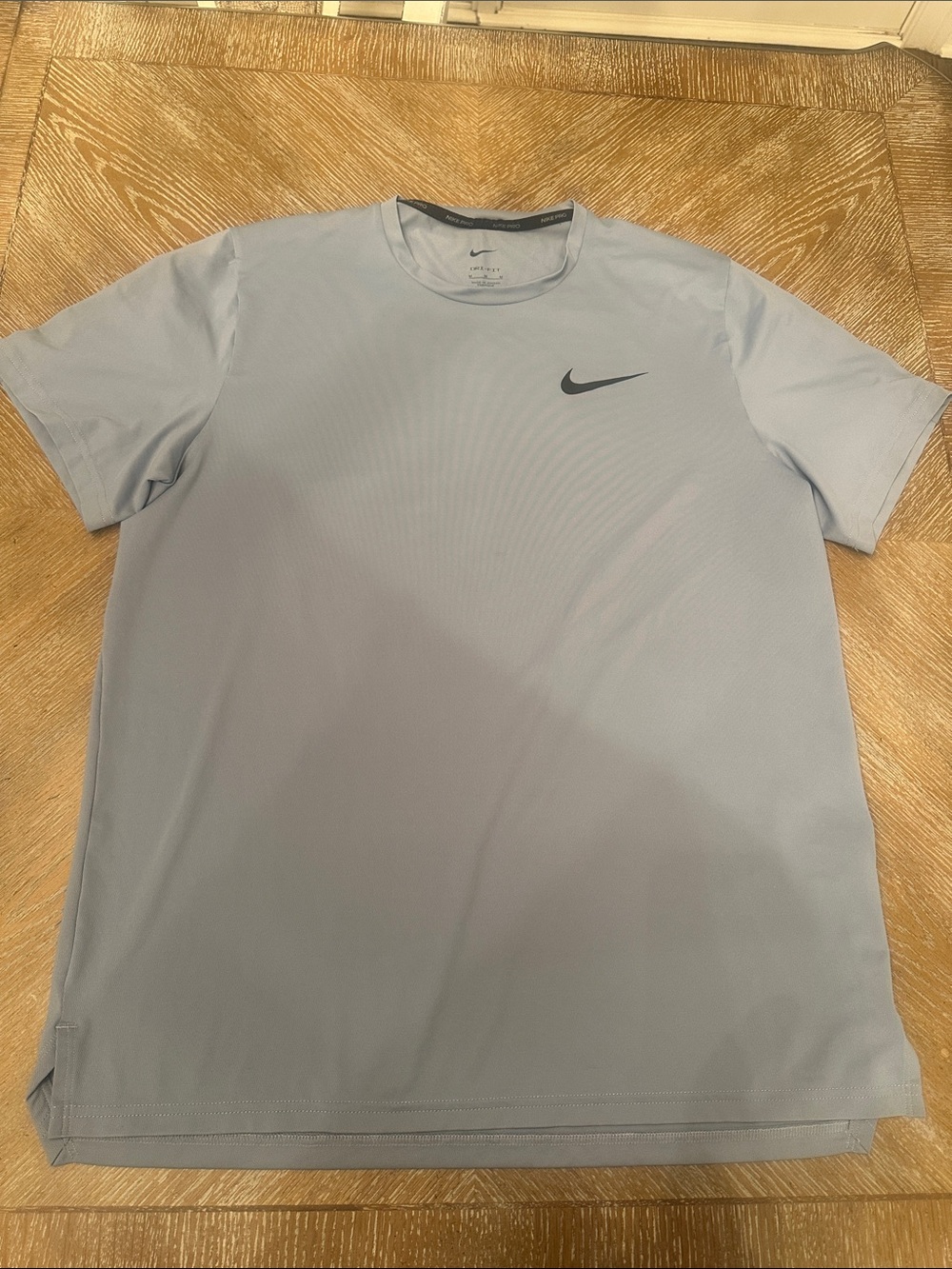 Nike Pro Greyish Blue  Dri Fit Tee